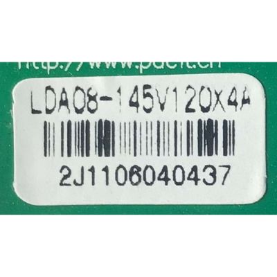 LED DRIVER PARA TV APEX / NUMERO DE PARTE LDA08-145V120XA4 / 2J1106040437 / PANEL T400HW04 V.1 / MODELO LE40H88 - Imagen 2